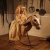 Automate Poupée Fantôme Sur Cheval à Bascule -Halloween Soldes Boutique automate poupee fantome sur cheval a bascule