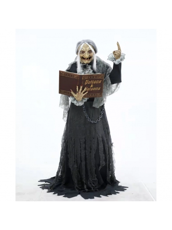 ESPA - Funny Fashion Automate Sorcière Animée Avec Grimoire 4 ESPA - Funny Fashion Automate Sorcière Animée Avec Grimoire - Image 2