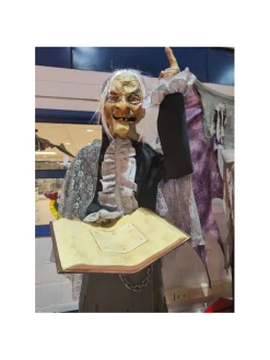 ESPA - Funny Fashion Automate Sorcière Animée Avec Grimoire 8 ESPA - Funny Fashion Automate Sorcière Animée Avec Grimoire -Halloween Soldes Boutique automate sorciere animee avec grimoire 2