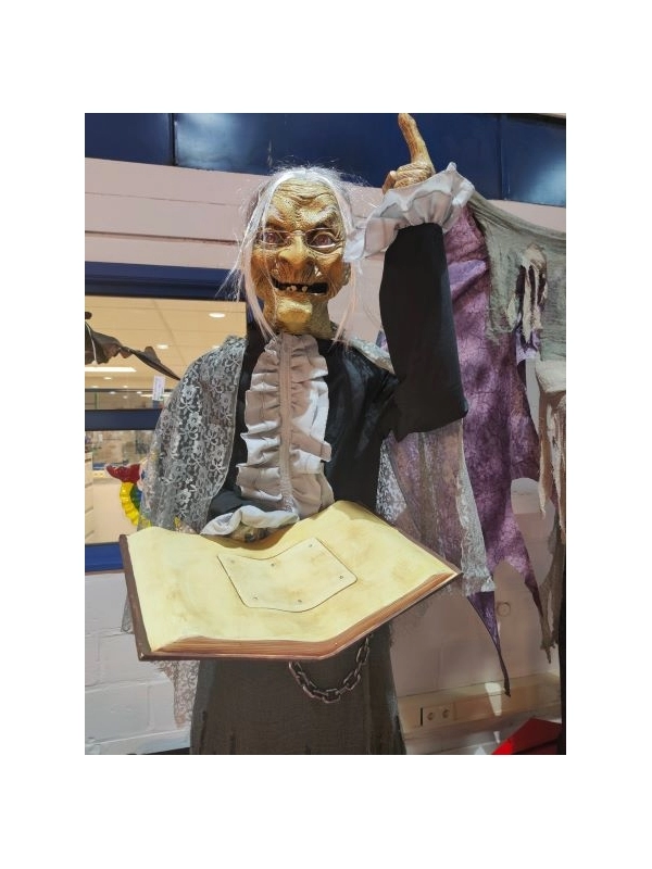 ESPA - Funny Fashion Automate Sorcière Animée Avec Grimoire 5 ESPA - Funny Fashion Automate Sorcière Animée Avec Grimoire - Image 3