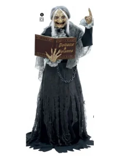 ESPA - Funny Fashion Automate Sorcière Animée Avec Grimoire