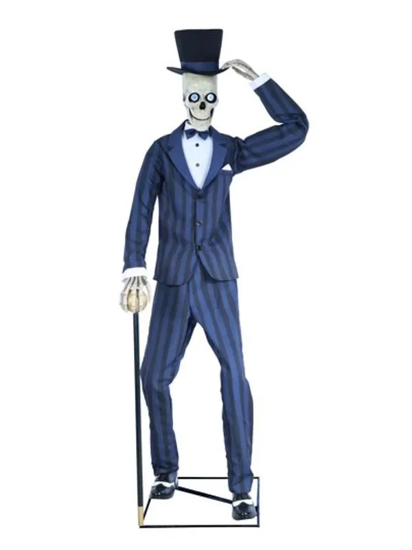 Automate Squelette élégant Pour Halloween 203 Cm 4 Automate Squelette élégant Pour Halloween 203 Cm - Image 2