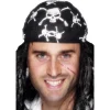 Smiffys Bandana De Pirate Avec Têtes De Mort -Halloween Soldes Boutique bandana de pirate avec tetes de mort