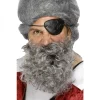 Smiffys Barbe Pirate Grise Avec élastique -Halloween Soldes Boutique barbe pirate grise avec elastique