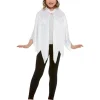 Smiffys Cape Fantôme Blanc Avec Capuche (enfant, Mixte) -Halloween Soldes Boutique cape fantome blanc avec capuche enfant mixte