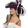 Smiffys Chapeau Pirate Femme -Halloween Soldes Boutique chapeau pirate femme