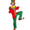 WIDMANN Costume Clown (veste, Pantalon, Nœud Papillon, Chapeau) -Halloween Soldes Boutique costume clown veste pantalon noeud papillon chapeau