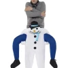 Smiffys Costume Piggyback De Bonhomme De Neige (combinaison)