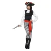 Smiffys Déguisement Pirate Femme (haut, Pantalon, Couvre-bottes, Tour Du Cou Gothique Et Ceinture) -Halloween Soldes Boutique costume pirate femme 23