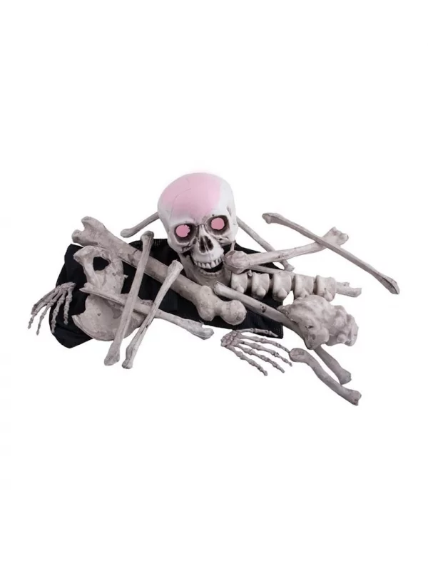 ESPA - Funny Fashion Déco Halloween Os Et Crâne Avec Lumière 3 ESPA - Funny Fashion Déco Halloween Os Et Crâne Avec Lumière