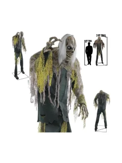 Décoration Animée Halloween De Monstre Dans La Cave De 2m