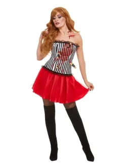 Smiffys Déguisement Assistante De Lanceur De Couteaux (jupe Et Corset) -Halloween Soldes Boutique deguisement assistante de lanceur de couteaux jupe et corset 1