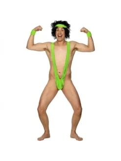Smiffys Déguisement Borat Homme (combinaison Verte)