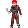 WIDMANN Déguisement Clown De L'horreur Adulte (combinaison & Col) - Du S Au XXXL -Halloween Soldes Boutique deguisement clown de l horreur adulte combinaison col du s au xxxl