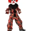Smiffys Déguisement Clown Effrayant (haut, Pantalon & Masque) -Halloween Soldes Boutique deguisement clown effrayant haut pantalon masque