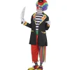 WIDMANN Déguisement Clown Vilain Adulte (veste, Chemise, Pantalon, Chaussettes, Mini-chapeau)