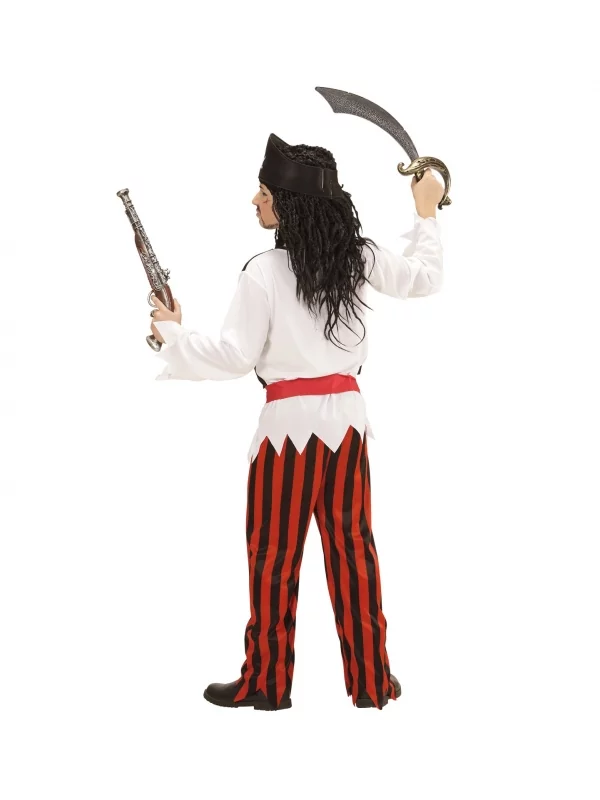 WIDMANN Déguisement De Pirate Garçon Rouge Et Blanc Pas Cher 4 WIDMANN Déguisement De Pirate Garçon Rouge Et Blanc Pas Cher - Image 2