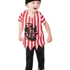 Smiffys Déguisement De Pirate Pour Tout-petit 1 à 4 Ans (haut, Pantalon, Et Bandana) -Halloween Soldes Boutique deguisement de pirate pour tout petit 1 a 4 ans haut pantalon et bandana