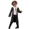 Smiffys Déguisement écolier Enfant Zombie (tunique, Une Chemise Et Une Cravate Attachées) -Halloween Soldes Boutique deguisement ecolier enfant zombie tunique une chemise et une cravate attachees