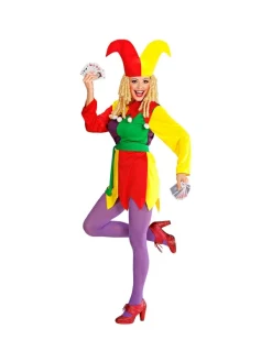 Halloween Soldes Boutique 8 Halloween Soldes Boutique -Halloween Soldes Boutique deguisement joker femme robe ceinture chapeau 1