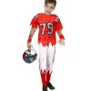 WIDMANN Déguisement Joueur De Football Américain Zombie Enfant (tee-shirt Rembourré, Pantalon) -Halloween Soldes Boutique deguisement joueur de football americain zombie enfant tee shirt rembourre pantalon