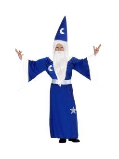 WIDMANN Déguisement Magicien Enchanteur Garçon Bleu Avec Chapeau