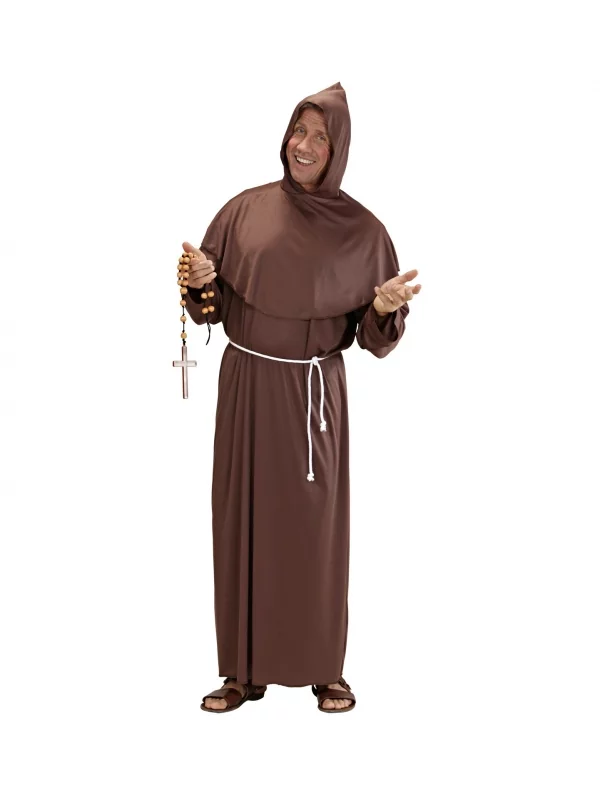 WIDMANN Déguisement Moine Homme Marron Du S Au XXXL 3 WIDMANN Déguisement Moine Homme Marron Du S Au XXXL
