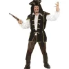 WIDMANN Déguisement Pirate Capitaine Homme (chemise Avec Veston, Pantalon, Ceinture, Chapeau à Plumes, Couvre-bottes) 1 WIDMANN Déguisement Pirate Capitaine Homme (chemise Avec Veston, Pantalon, Ceinture, Chapeau à Plumes, Couvre-bottes) -Halloween Soldes Boutique deguisement pirate capitaine homme chemise avec veston pantalon ceinture chapeau a plumes couvre bottes