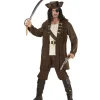 WIDMANN Déguisement Pirate Capitaine Homme (veste, Chemise, Pantalon, Ceinture, Chapeau) -Halloween Soldes Boutique deguisement pirate capitaine homme veste chemise pantalon ceinture chapeau