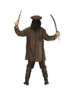 WIDMANN Déguisement Pirate Capitaine Homme (veste, Chemise, Pantalon, Ceinture, Chapeau) -Halloween Soldes Boutique deguisement pirate capitaine homme veste chemise pantalon ceinture chapeau 3