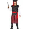 WIDMANN Déguisement Pirate Des Caraïbes Du S Au XXXL (chemise Avec Veste, Pantalon, Ceinture, Bandeau, Chapeau) -Halloween Soldes Boutique deguisement pirate des caraibes du s au xxxl chemise avec veste pantalon ceinture bandeau chapeau