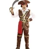 WIDMANN Déguisement Pirate Des Caraïbes Enfant (chemise Avec Veste, Pantalon Avec Couvre-bottes, Ceinture, Chapeau)