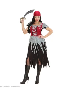 WIDMANN Déguisement Pirate Femme (robe, Bandana)