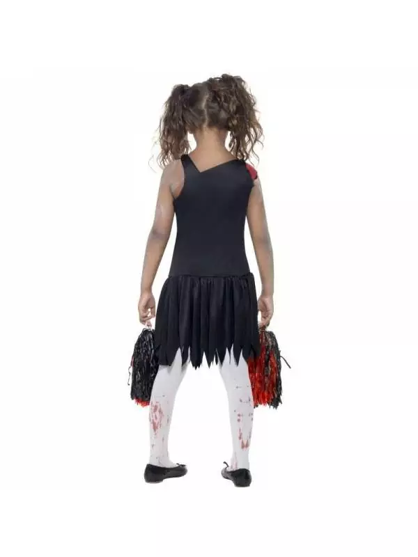 Smiffys Déguisement Pompon Girl Zombie Fille 5 Smiffys Déguisement Pompon Girl Zombie Fille - Image 3