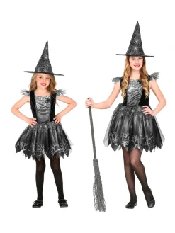 WIDMANN Déguisement Sorcière Fille- Robe Tutu, Chapeau 2 Au 13 Ans