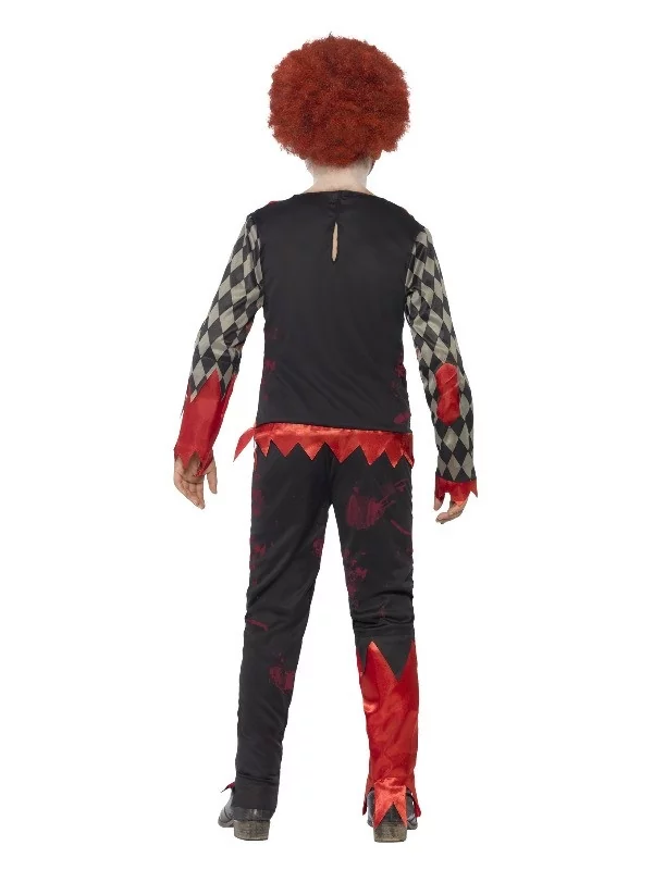 Smiffys Déguisement Zombie Enfant Clown Luxe (masque En Latex, Haut & Pantalon) 4 Smiffys Déguisement Zombie Enfant Clown Luxe (masque En Latex, Haut & Pantalon) - Image 2