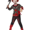Smiffys Déguisement Zombie Enfant Clown Luxe (masque En Latex, Haut & Pantalon) -Halloween Soldes Boutique deguisement zombie enfant clown luxe masque en latex haut pantalon