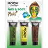 Smiffys Maquillage Moon Création, Visage Corps Multicolore -Halloween Soldes Boutique maquillage moon creation visage corps multicolore