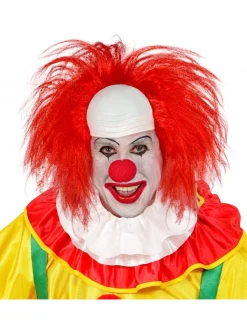 WIDMANN Perruque Clown Avec Calotte Et Cheveux Rouge