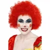 Smiffys Perruque Clown Fou Rouge -Halloween Soldes Boutique perruque clown fou rouge
