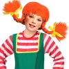 WIDMANN Perruque Fifi Rousse Avec Tresses Pliables (fille) -Halloween Soldes Boutique perruque fifi rousse avec tresses pliables fille