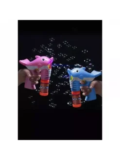 Smiffys Pistolet à Bulles Dauphin, Bleu Ou Rose