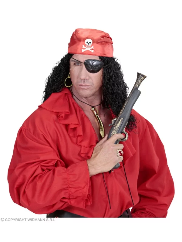 WIDMANN Set Pirate (bandana, Cache-oeil, Boucle D'oreille) 4 WIDMANN Set Pirate (bandana, Cache-oeil, Boucle D'oreille) - Image 2
