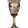 ESPA - Funny Fashion Verre à Pied Crâne De Squelette -Halloween Soldes Boutique verre a pied crane de squelette